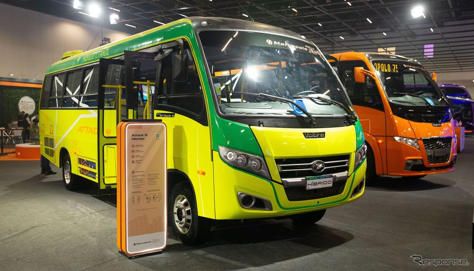 HORSEの新型ハイブリッドマイクロバス「Volare Attack 9」《photo by HORSE》