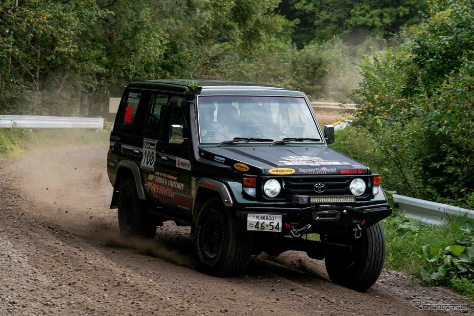 XC-1クラス優勝車両(XCRスプリントカップ北海道)《写真提供 横浜ゴム》