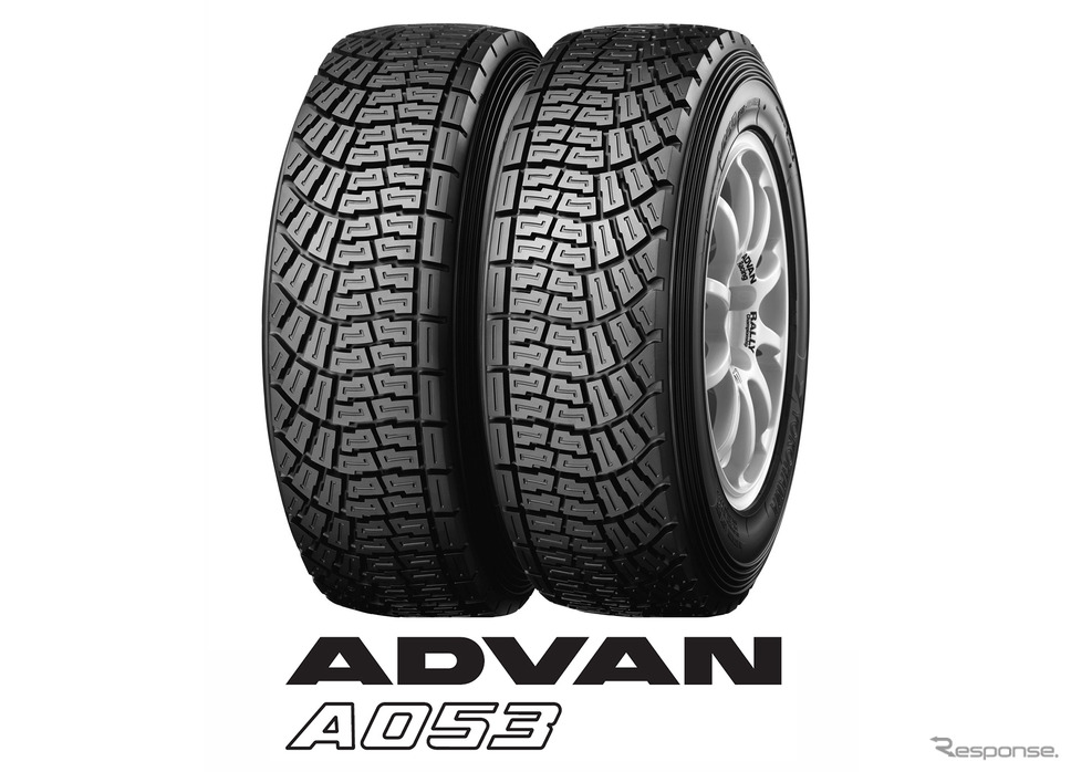 ラリー・ダートトライアル用タイヤ「ADVAN A053」《写真提供 横浜ゴム》