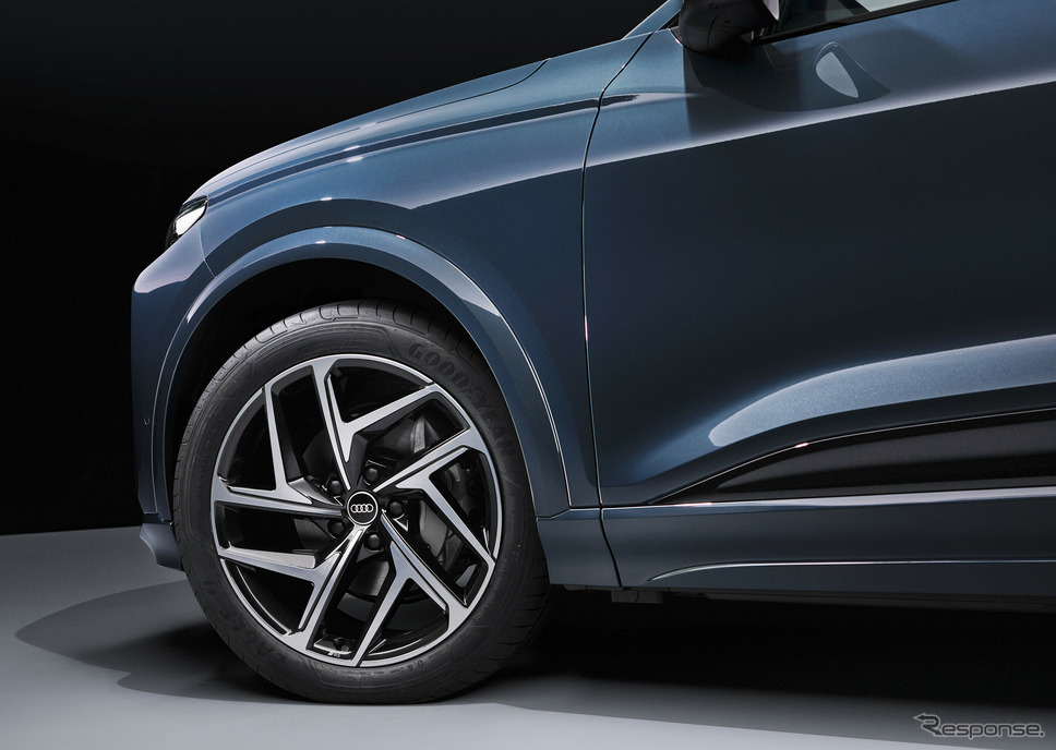 グッドイヤーの低騒音タイヤを新車装着するアウディ Q6 e-tron《photo by Goodyear》