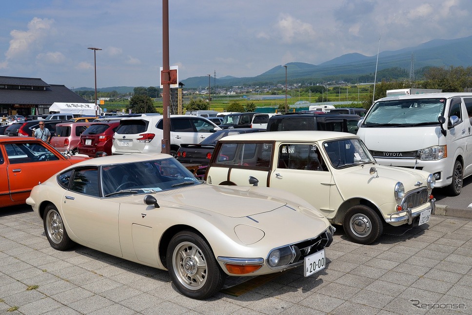 道の駅・雷電くるみの里「昭和の名車まつり」《写真撮影 嶽宮三郎》