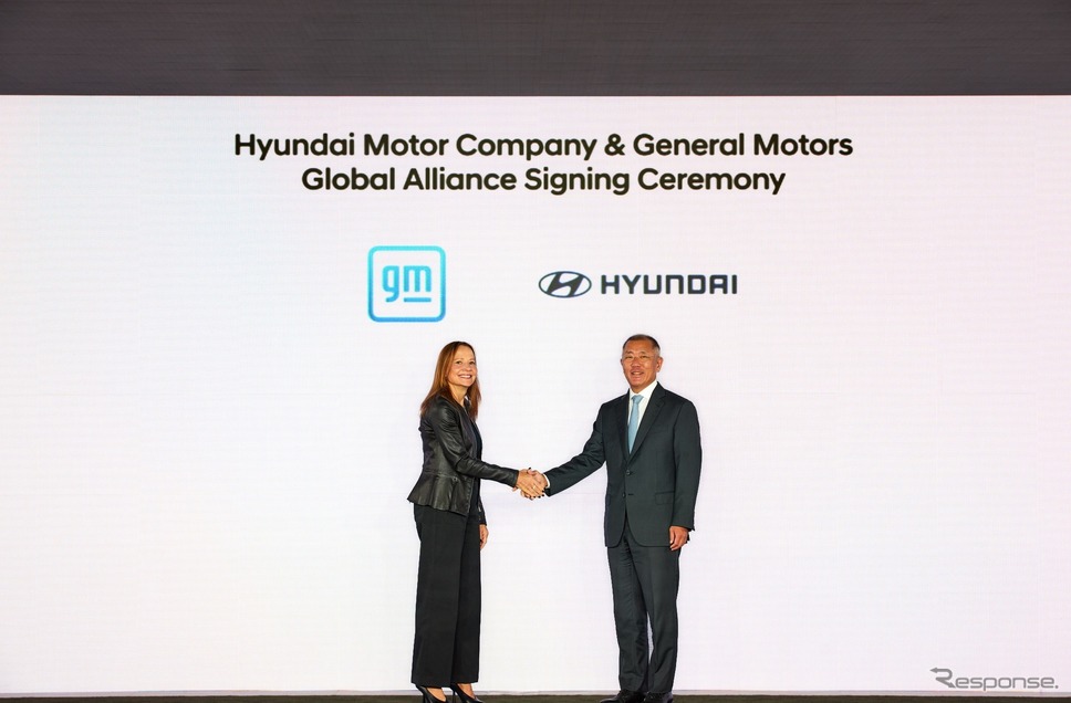 GMとヒョンデが車両の共同開発とクリーンエネルギー技術で協力《photo by Hyundai》