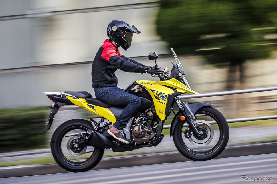 スズキ Vストローム250SX《写真撮影 山内潤也》