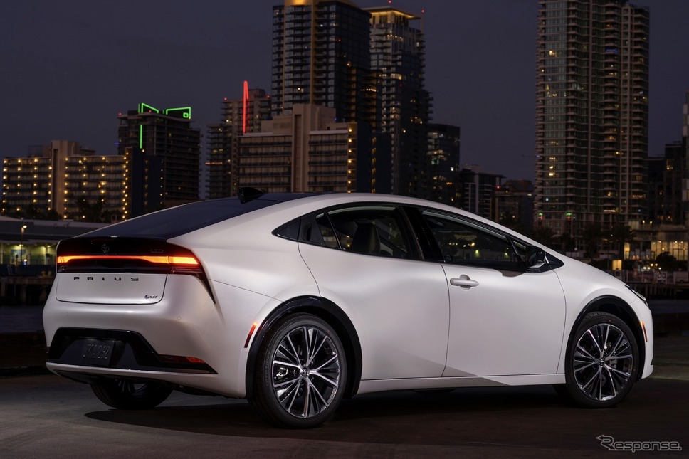 トヨタ・プリウス の2024年モデル(米国仕様)《photo by Toyota》