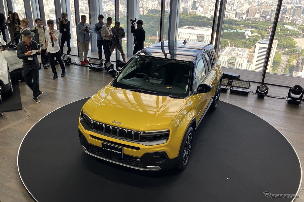 ジープ・アベンジャー《写真撮影 高木啓》