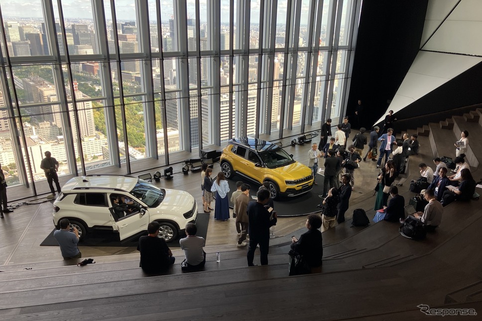 ジープ・アベンジャー発表会《写真撮影 高木啓》