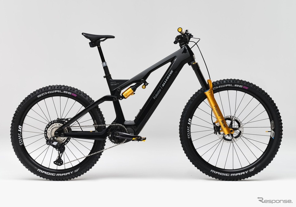 ポールスターとAllebikeが共同開発した電動マウンテンバイク『AElize Polestar Engineered』《photo by Polestar》