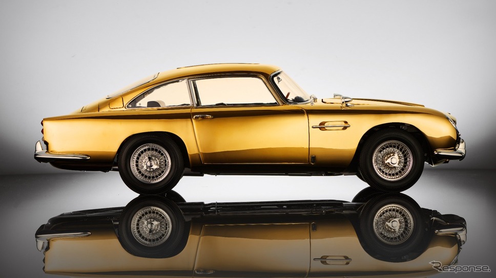 オリジナルのDB5の美しいデザイン美学を保つため、クロームディテールはそのまま残されている《画像提供 アゴラモデルズ》