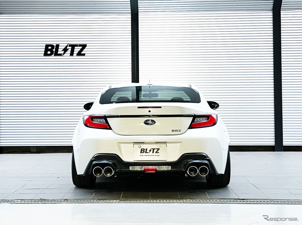 ニュルスペック・カスタムエディション 『GR86/BRZ」AT車用ステンレステールセット(VS)装着例《画像提供 BLITZ》