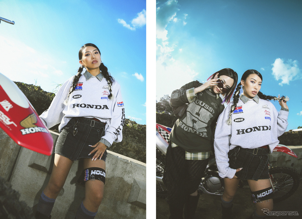 HRCとMOUSSYのコラボコレクション第2弾《写真提供 バロックジャパンリミテッド》