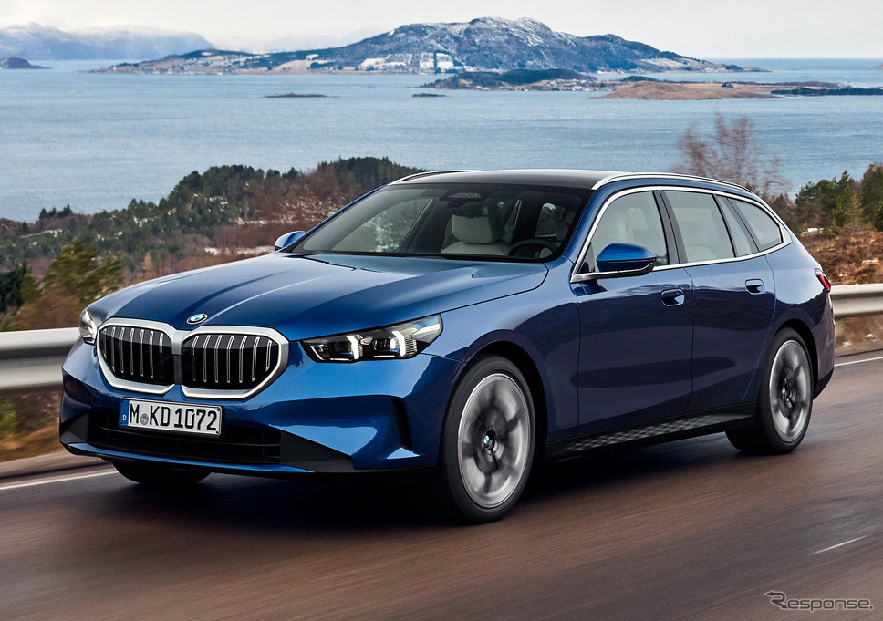 BMW 5シリーズ・ツーリング 新型(写真は520dツーリング)《photo by BMW》