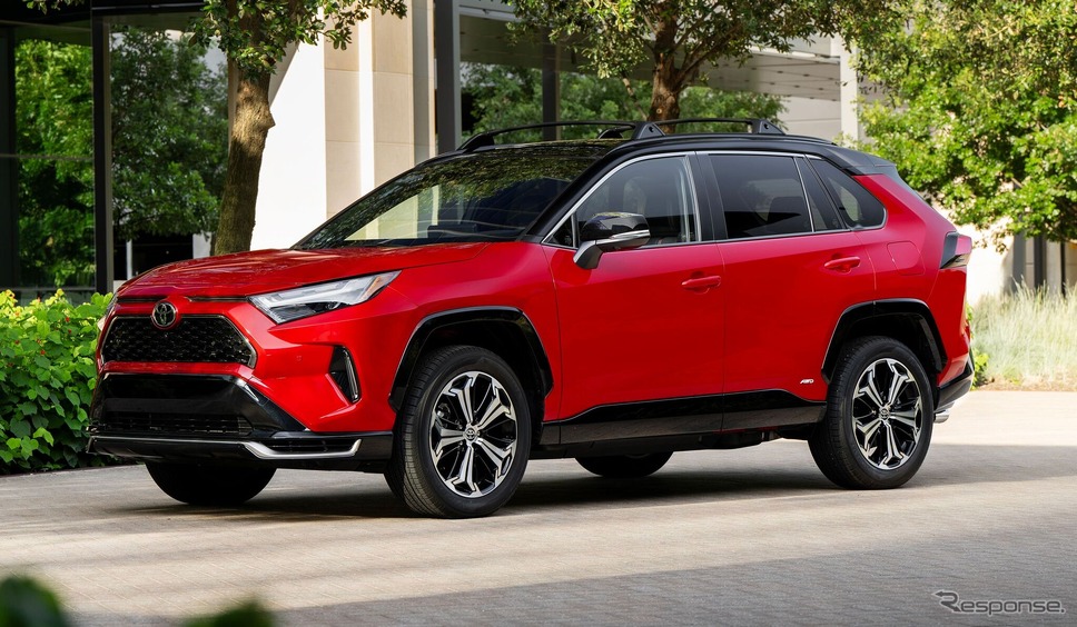 トヨタ RAV4プラグインハイブリッド（米国仕様）《photo by Toyota》