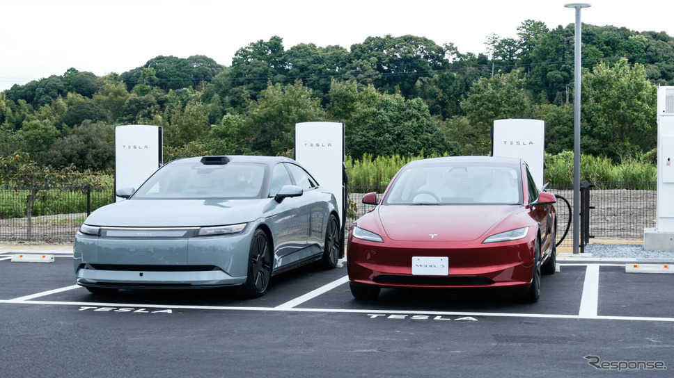 ソニー・ホンダモビリティの新型EVがテスラの充電規格採用《photo by SHM》