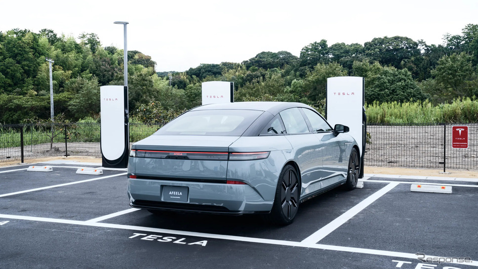 ソニー・ホンダモビリティの新型EVがテスラの充電規格採用《photo by SHM》