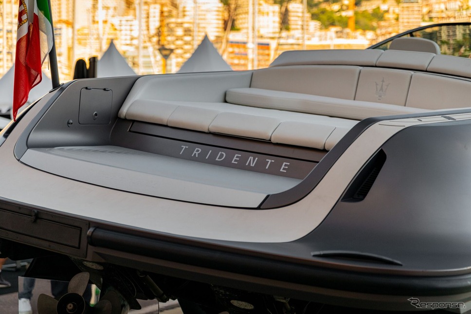 マセラティの電動パワーボート『TRIDENTE』《photo by Maserati》