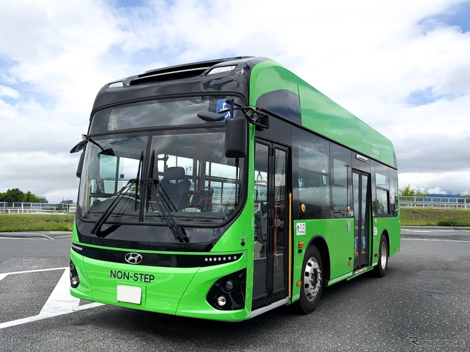 ヒョンデの新型電気バス「ELEC CITY TOWN」《写真提供 ヒョンデ》