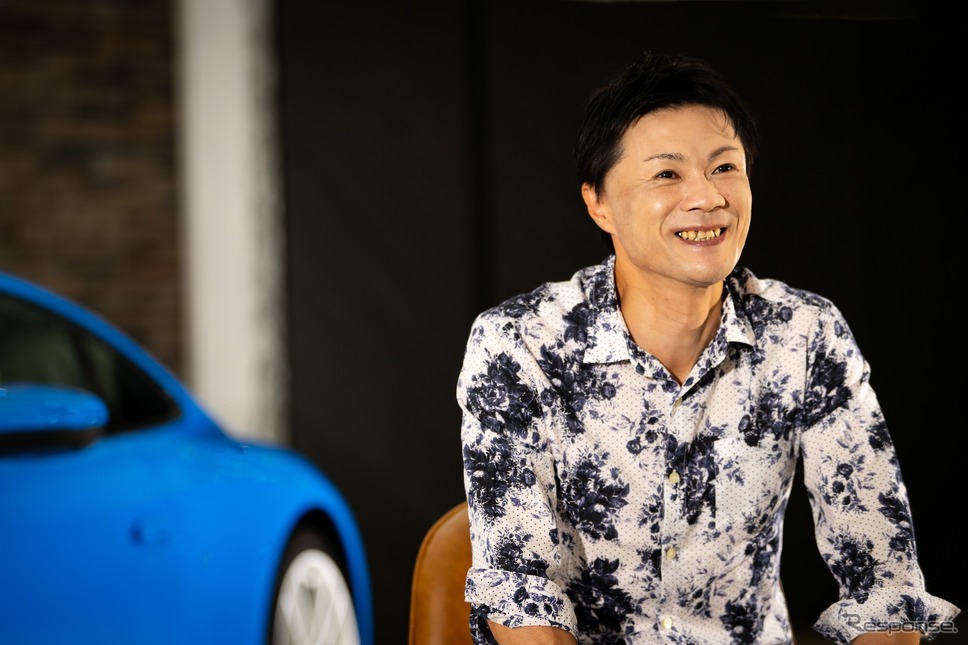 “くるまマイスター元”さん《写真撮影 雪岡直樹》