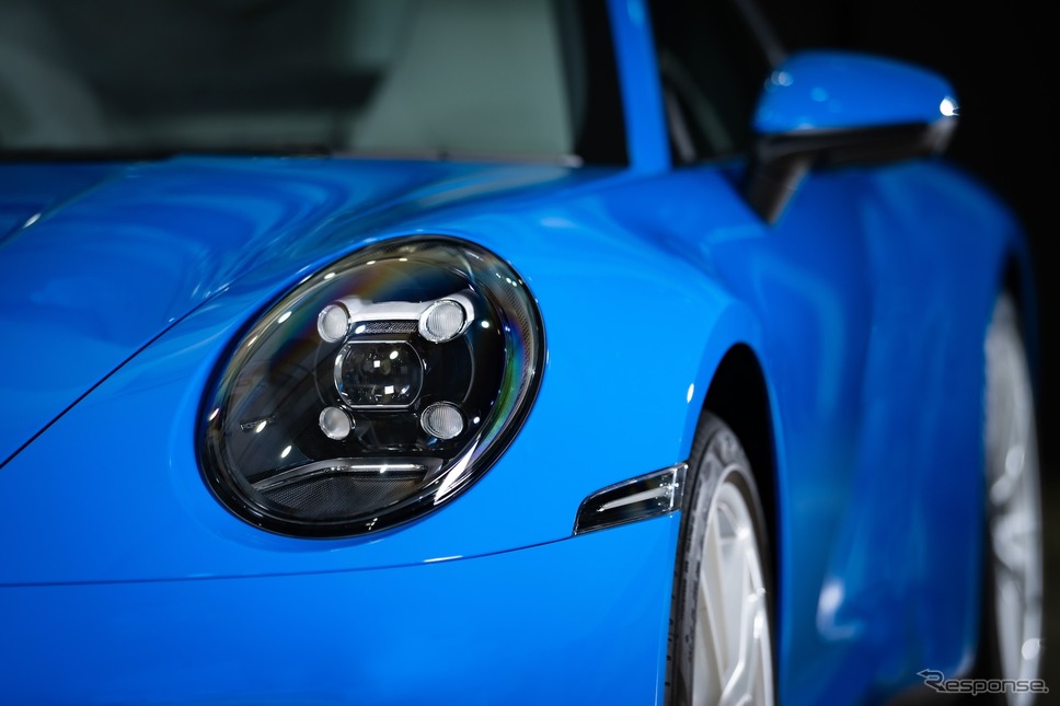 “くるまマイスター元”さんの新たな愛車のポルシェ911(タイプ992)《写真撮影 雪岡直樹》