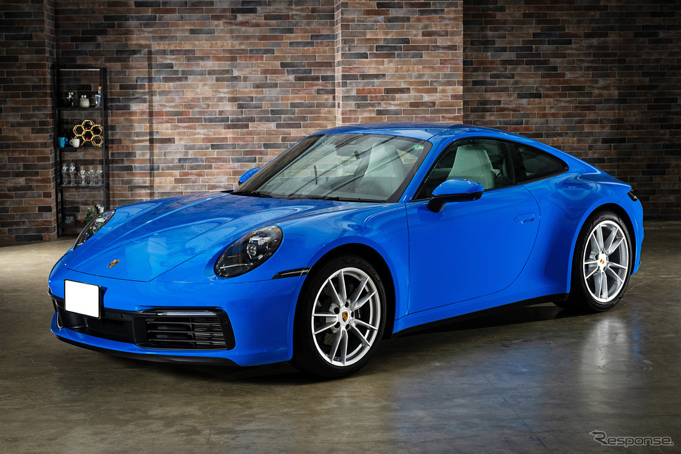 “くるまマイスター元”さんの新たな愛車のポルシェ911(タイプ992)《写真撮影 雪岡直樹》