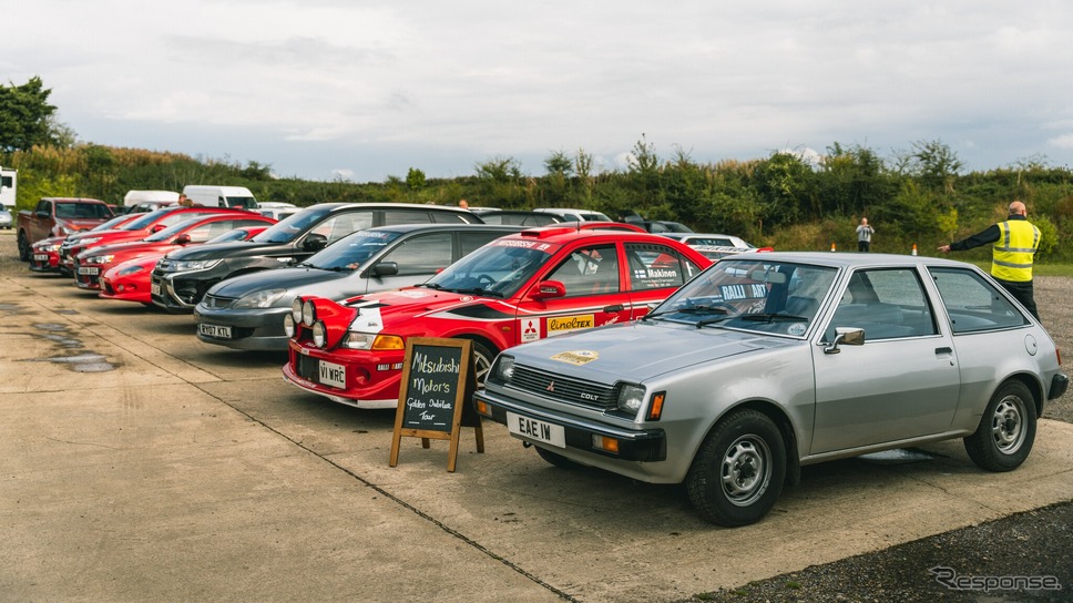 三菱自動車の英国進出50周年記念ラリー《photo by Mitsubishi Motors》