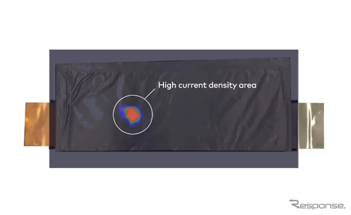 Integral Geometry Science(IGS)の世界初の「蓄電池非破壊画像診断システム」《写真提供 IGS》