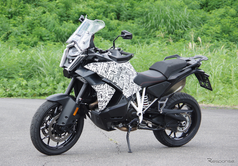 自動マニュアルトランスミッションを搭載するKTMの新型バイクプロトタイプ（取材協力：ボッシュ）《写真撮影 宮崎壮人》