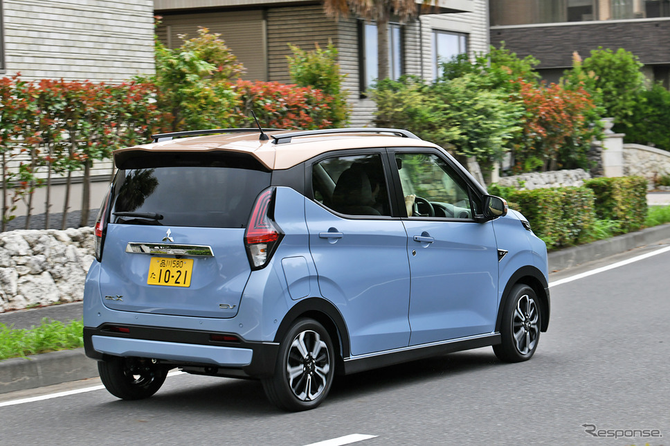 三菱 eKクロスEV《写真撮影 中野英幸》