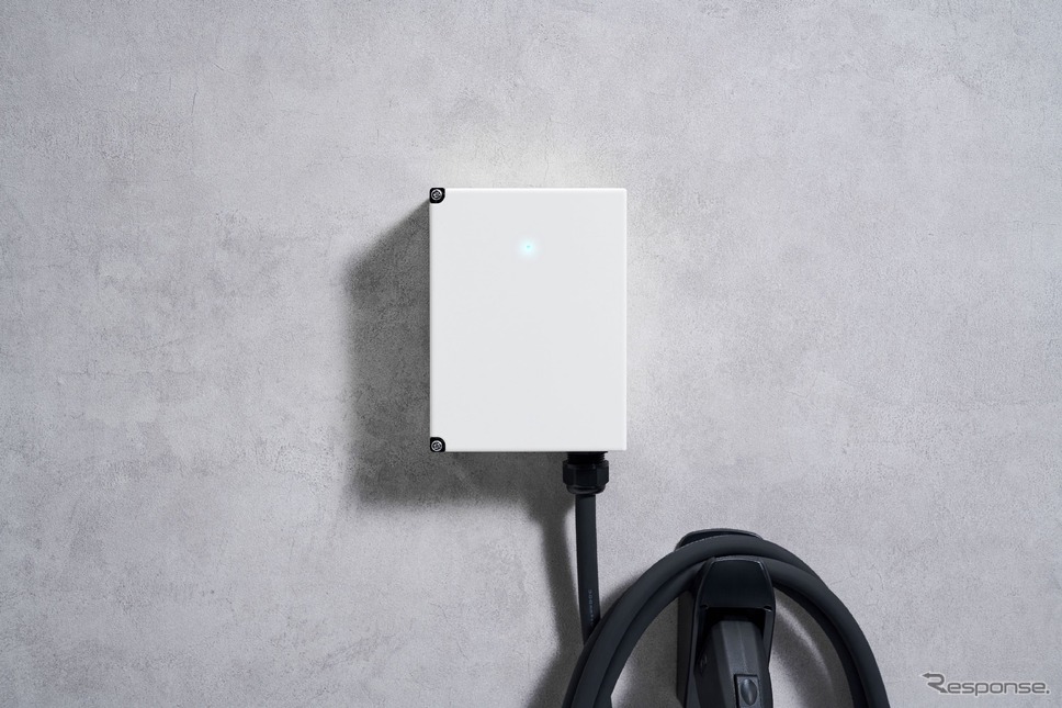 最大8kW出力可能な高出力のEV用普通充電器「産業用モデル」《写真提供 ジゴワッツ》