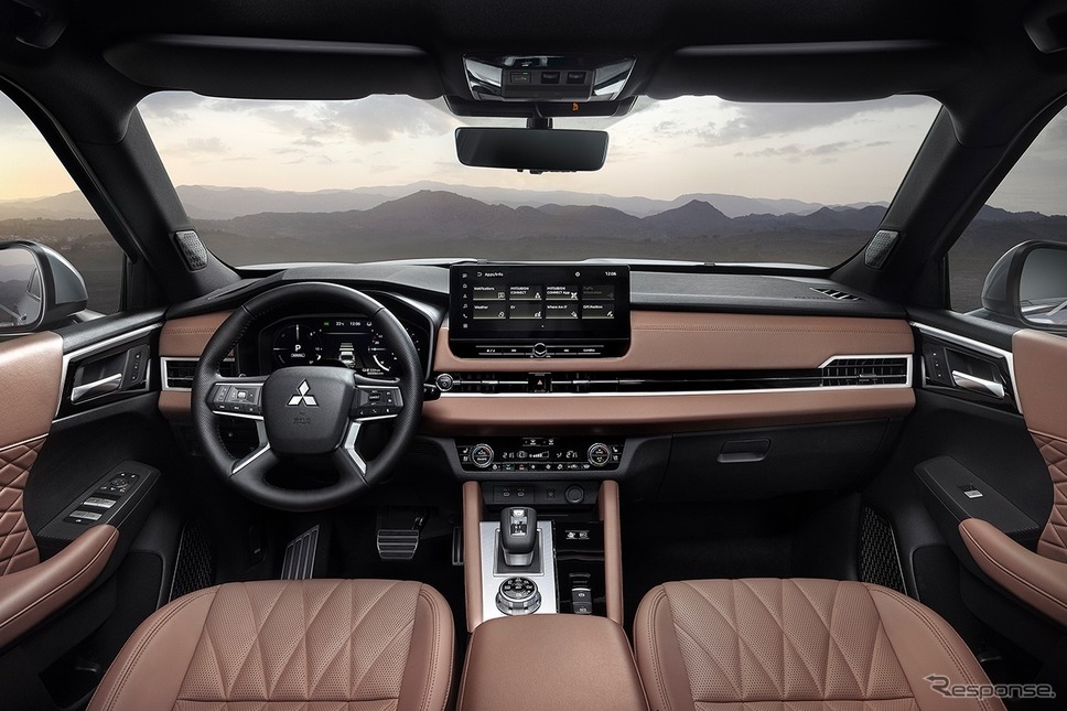 三菱『アウトランダーPHEV』改良新型(欧州仕様)《写真提供 三菱自動車》