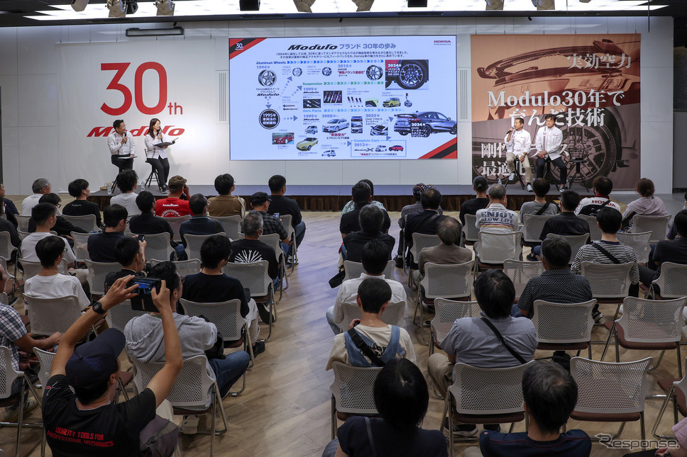 Modulo 30thanniversary 特別展示/スペシャルトークショーの様子《写真撮影 ホンダアクセス》