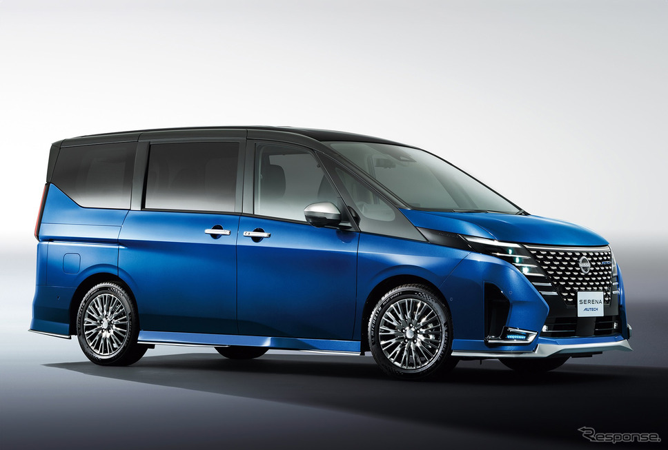 セレナ オーテックにもe-4ORCEが設定された《写真提供 日産自動車》