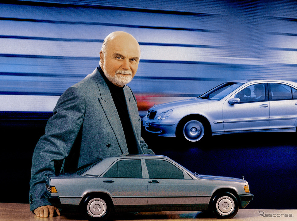 メルセデスベンツのチーフデザイナーとして活躍したブルーノ・サッコ氏《photo by Mercedes-Benz》