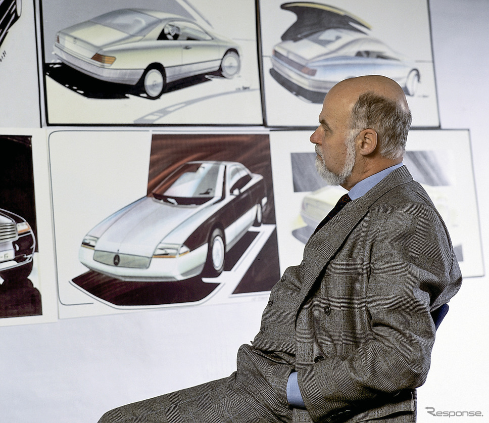 メルセデスベンツのチーフデザイナーとして活躍したブルーノ・サッコ氏《photo by Mercedes-Benz》