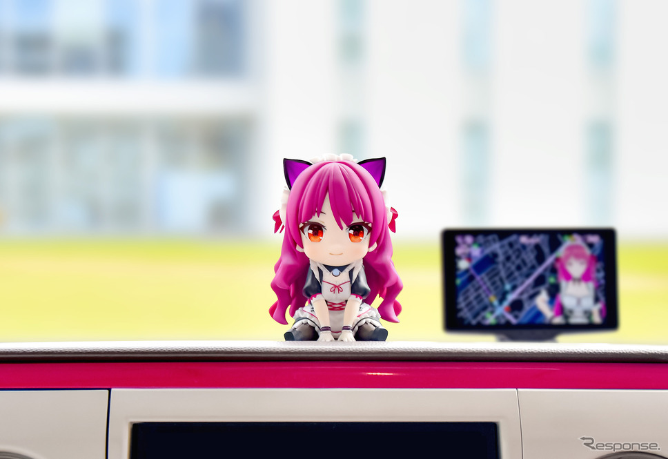 業界初、ユピテルからフィギュア型GPSレシーバー「ちびロイド CR-S01」登場《写真提供 ユピテル》