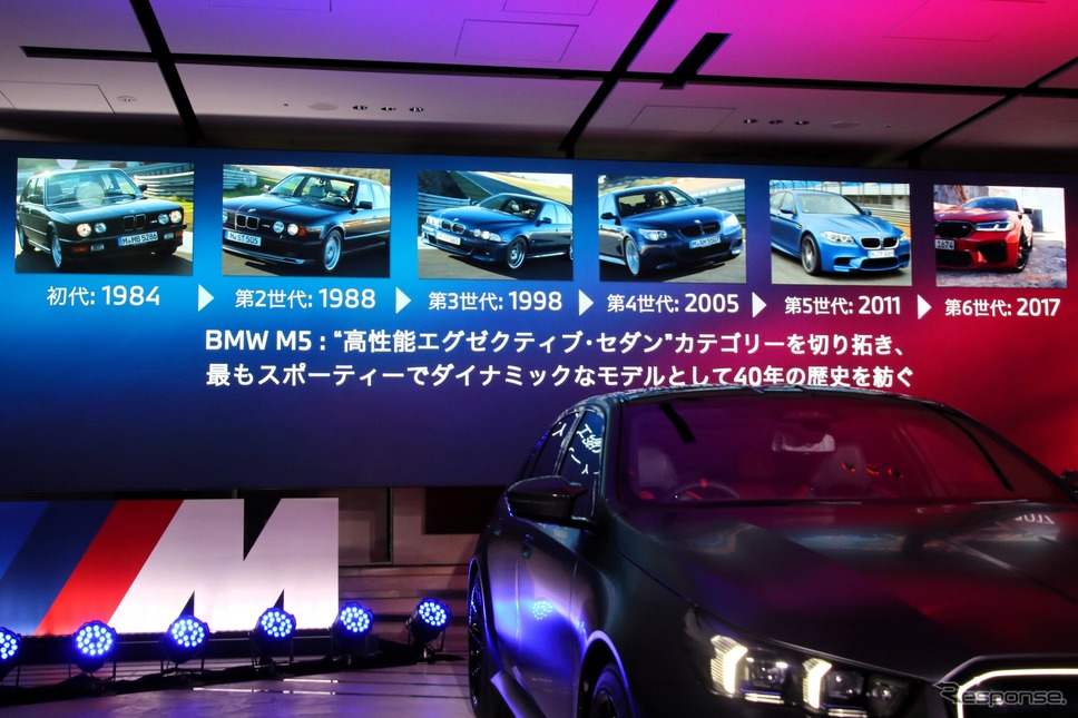 BMW M5《写真撮影 内田俊一》