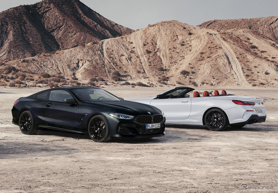 BMW M850i xDrive Coupe The Final Edition(左)とM850i xDrive Cabriolet The Final Edition(右)《写真提供 BMW》