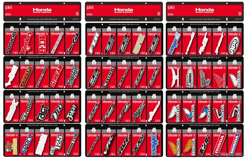 Honda Sticker Collection《写真提供 ゼネラルステッカー》