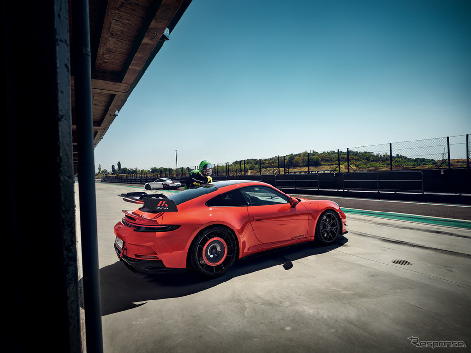 ポルシェ『718ケイマンGT4』『911 GT3』対応のマンタイパフォーマンスキット《画像提供 ポルシェジャパン》