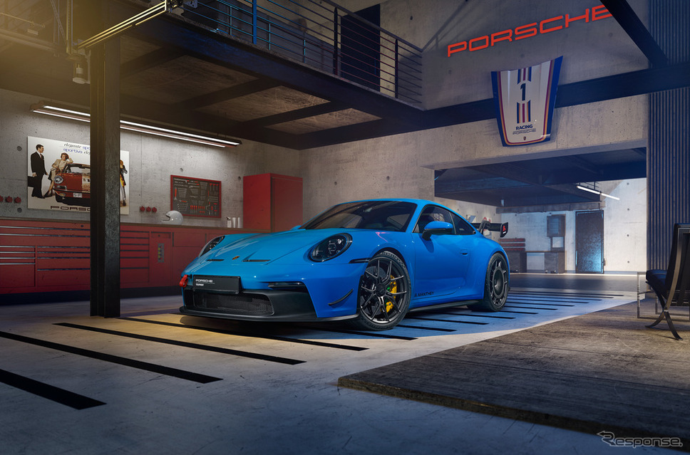ポルシェ『718ケイマンGT4』『911 GT3』対応のマンタイパフォーマンスキット《画像提供 ポルシェジャパン》