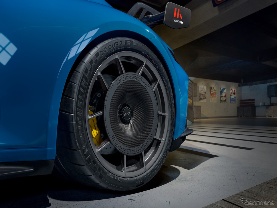 ポルシェ『718ケイマンGT4』『911 GT3』対応のマンタイパフォーマンスキット《画像提供 ポルシェジャパン》