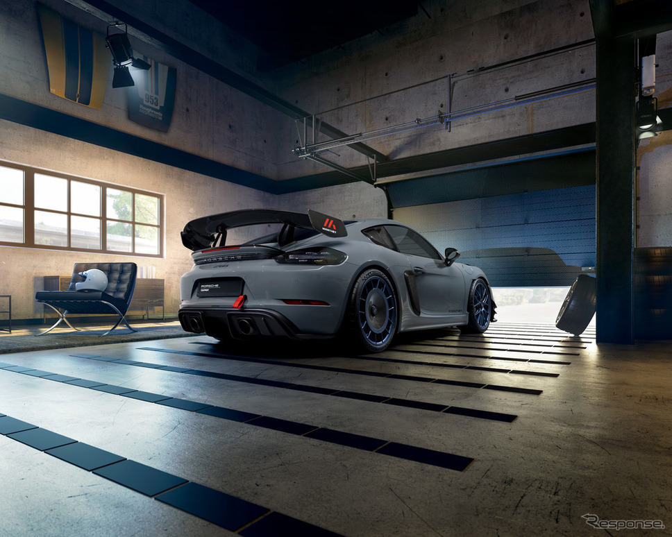 ポルシェ『718ケイマンGT4』『911 GT3』対応のマンタイパフォーマンスキット《画像提供 ポルシェジャパン》