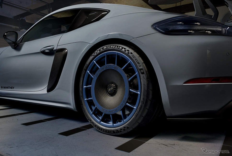 ポルシェ『718ケイマンGT4』『911 GT3』対応のマンタイパフォーマンスキット《画像提供 ポルシェジャパン》