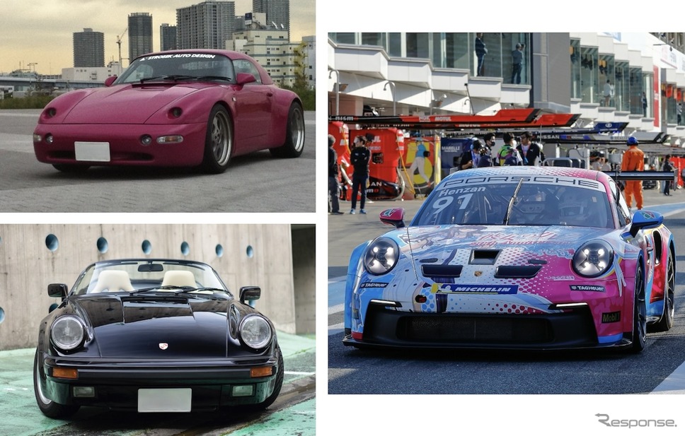 PORSCHE STUDIO GINZA ×彼女のカレラ20周年記念原画展 -My Favorite PORSCHE-《写真提供 EBI GROUP》