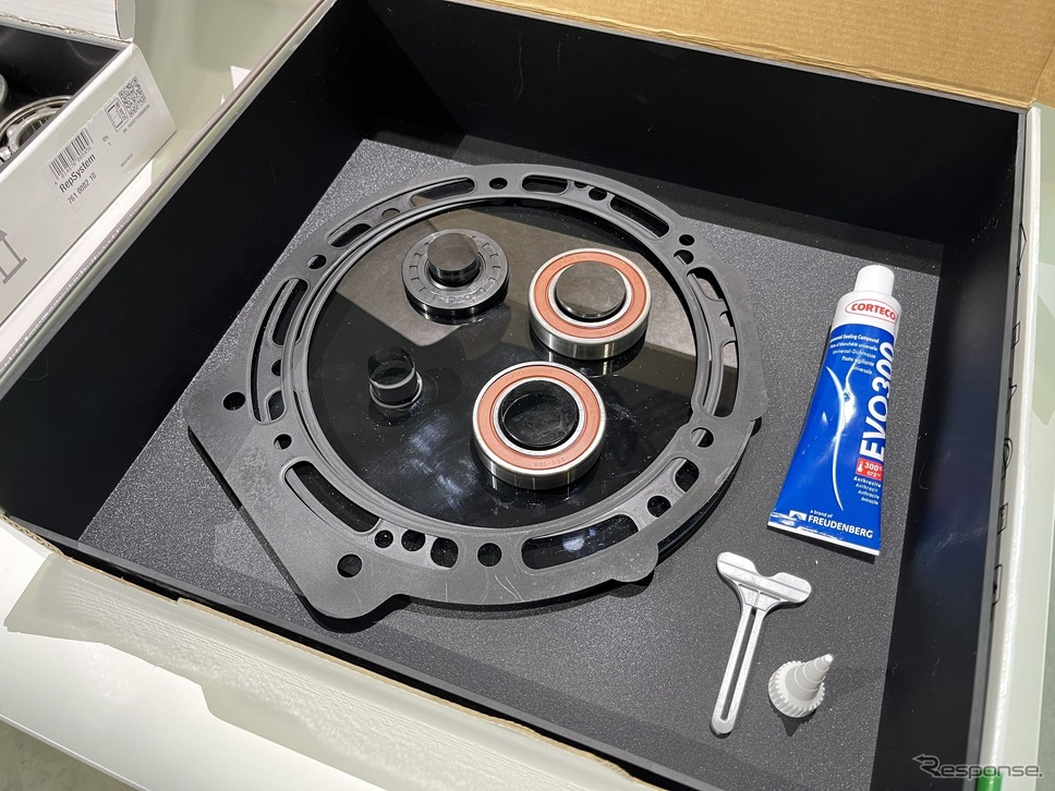 シェフラーのe-Axleベアリング補修キット(アウトメカニカフランクフルト2024)《写真撮影 佐藤耕一》