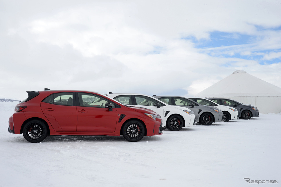 トヨタ『GRカローラ』が2025年から米ブリヂストン冬季ドライビングスクールに起用《photo by Toyota》