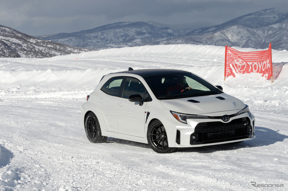 トヨタ『GRカローラ』が2025年から米ブリヂストン冬季ドライビングスクールに起用《photo by Toyota》