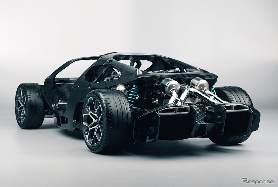 ブガッティ・トゥールビヨンのプラットフォーム《photo by Bugatti》