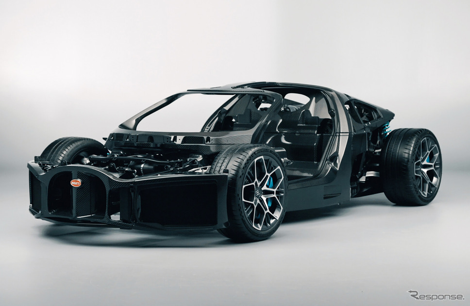 ブガッティ・トゥールビヨンのプラットフォーム《photo by Bugatti》
