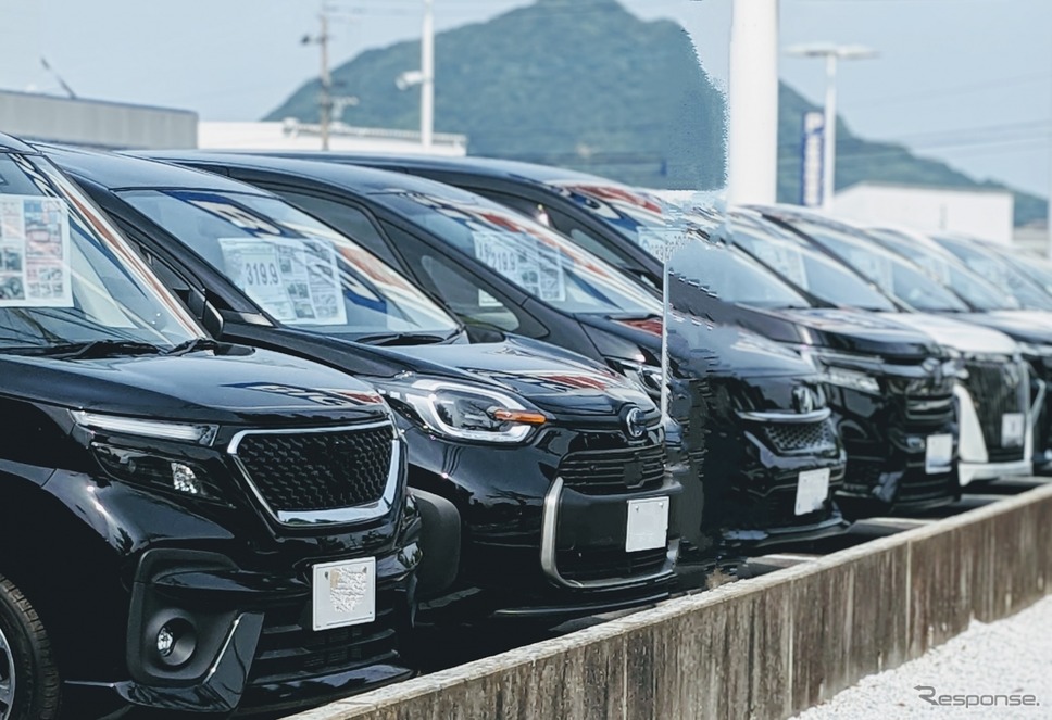 中古車競売の落札価格が9月で15.4%高の平均124万円と高止まりしているという(写真はイメージ)《写真AC》