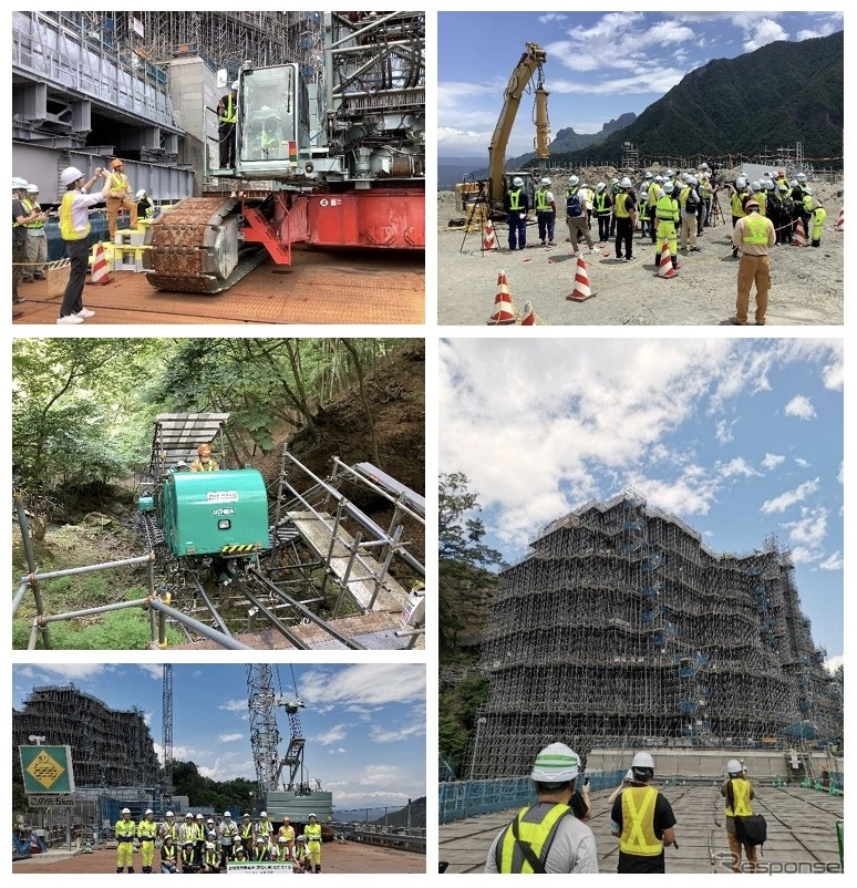 第1回現場公開（6月16日）の様子《写真提供 NEXCO東日本》
